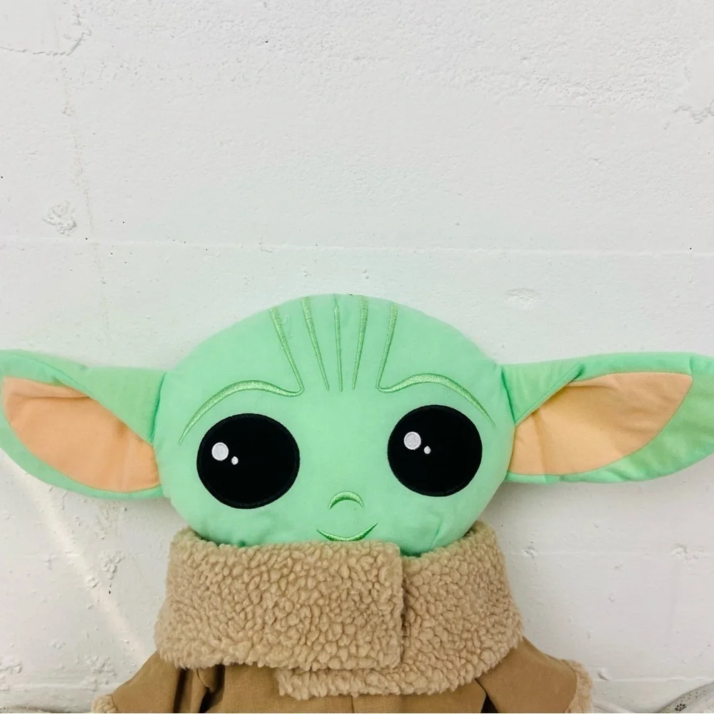 Star Wars baby Yoda Green and Tan Plush Toy